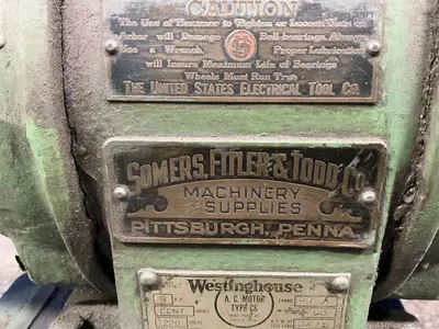 Used THE UNITED STATES ELECTRICAL TOOL COMPANY _UNKNOWN_ Pedestal Type Grinders (Double End) Ohio US | HGR 24 #1507652