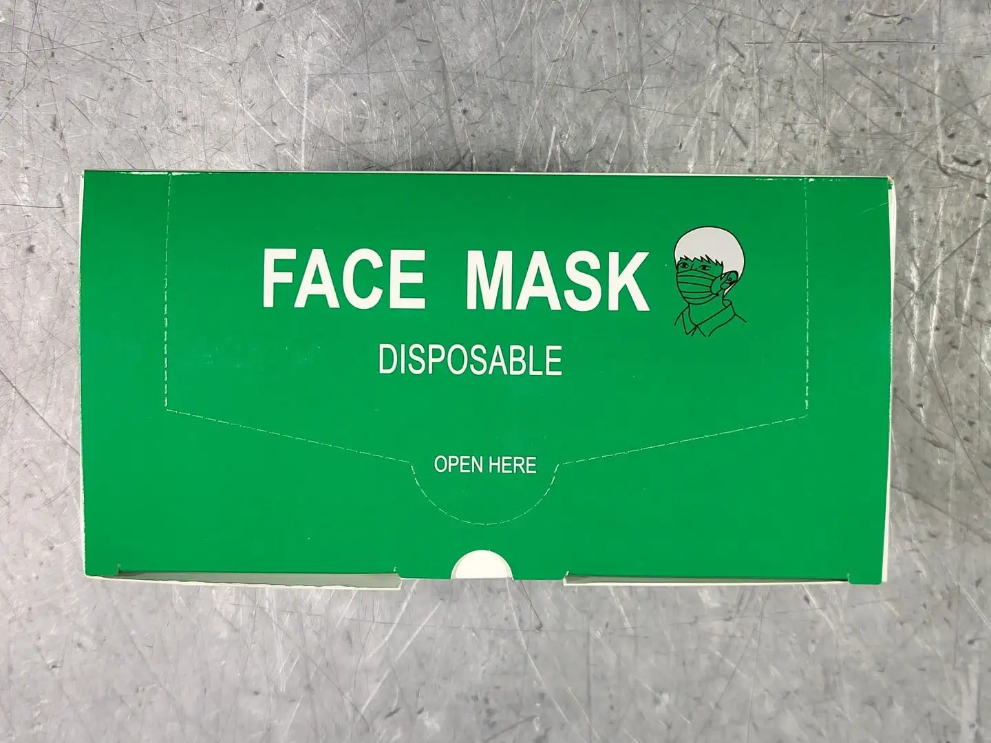 Disposable Face Mask, Non-Medical, (Box of 2000 Masks)