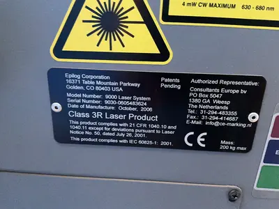 Used 2006 EPILOG CORP. 9000 LASER SYSTEM Laser Cutters Ohio US | HGR 24 #1312271