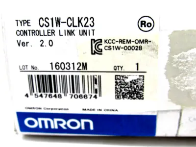 NEW OMRON CS1W-CLK23 CONTROLLER LINK UNIT CS1WCLK23