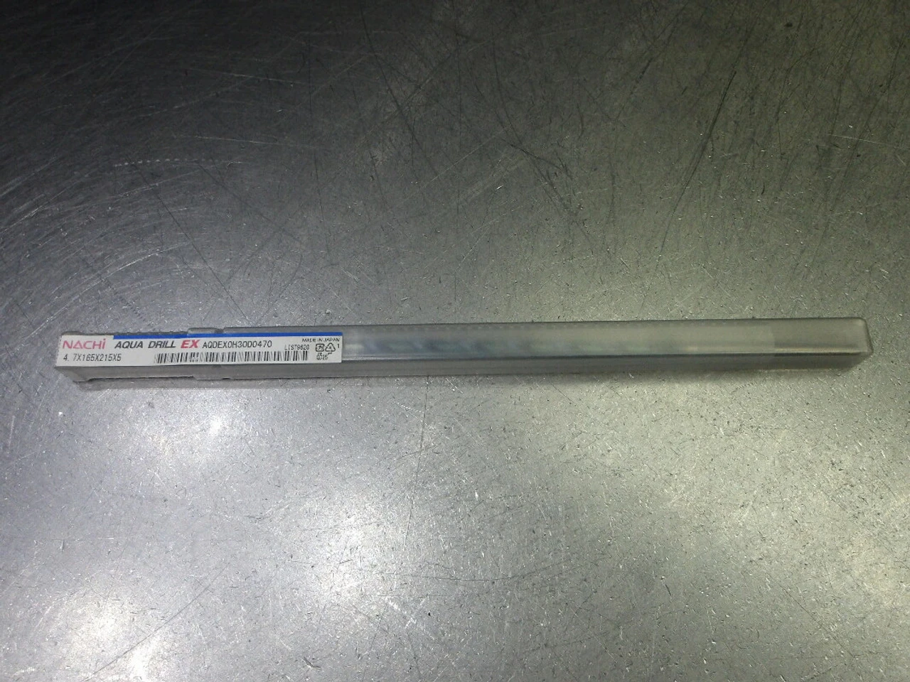Nachi Aqua Drill EX 4.7mmCoolant Thru Carbide Drill AQDEX0h30d0470 (LOC823A)