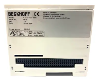 Used Beckhoff Power Supply and I/O Interface Unit PLC Power Supplies Michigan US | Maverick Industrial Sales #1389235