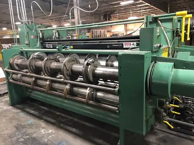 50″ x 113″ Hooper 2 Color Flexo Printer slotter