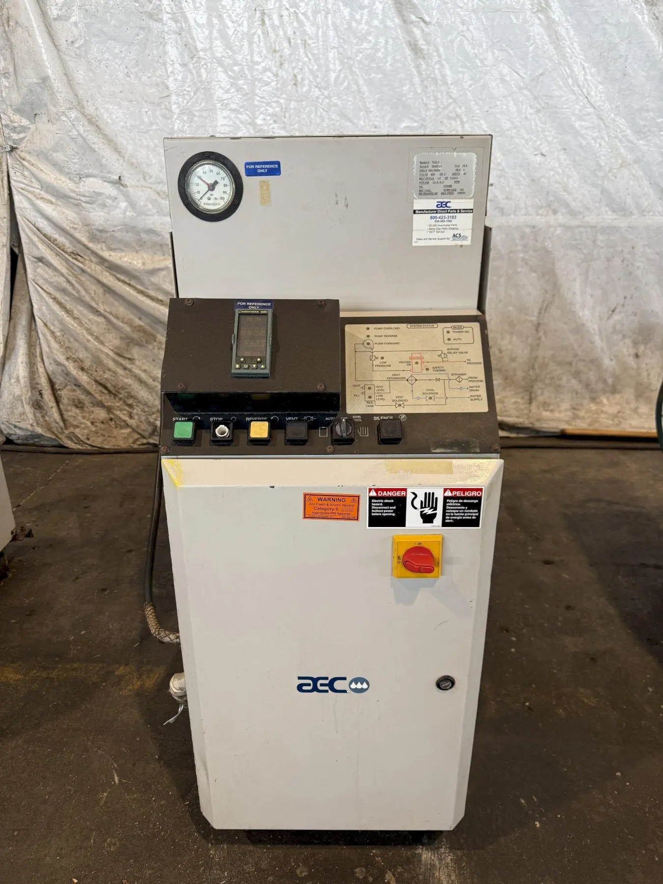 Used AEC TCO-1 Temperature Controls Ohio US | G-2000, Inc. #1283653