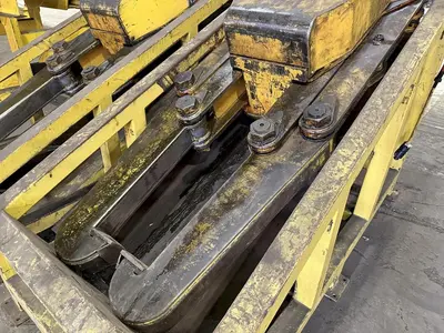 40 Ton Bradley Adjustable Telescoping Coil Lifting Grab Tongs