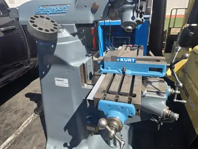 Bridgeport, Vertical Mill, Variable Speed, 1.5 HP, J Head, 3k RPM, 36" table