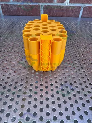 USED LOT OF 4 - EPPENDORF 5920 716 000 ADAPTERS FOR TUBES 5.0 ML AND 15 ML