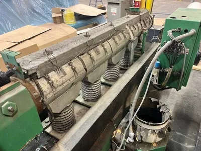 1999 DAVIS STANDARD 3" 24:1 AIR COOLED EXTRUDER Extruders, Low Boy 2.6" - 3.5""" | Mark One Machinery (5)