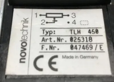 USED NOVOTECHNIK TLH450