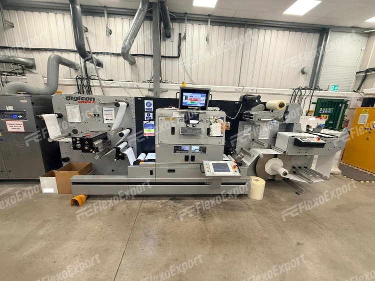 Used 2018 ABG DIGICON S3 DIGILASE Digital Finishing Connecticut US | FlexoExport #1490265