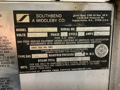 USED Southbend BGMTS-30