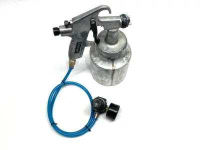 USED HUSKY SIPHON FEED SPRAY GUN 45PSI MAX