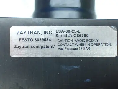 Used ZAYTRAN LSA8025L Pumps Ohio US | HGR 24 #1006054