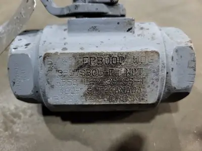 3/4" 3000 WOG Ball Valve B16.34
