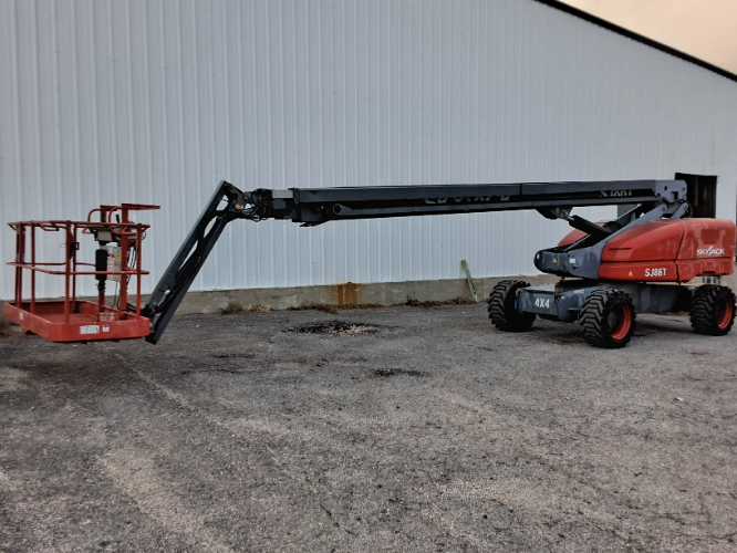 Used 2017 Skyjack SJ86T Telescopic Boom Lifts Texas US | Stack Equipment #1362091
