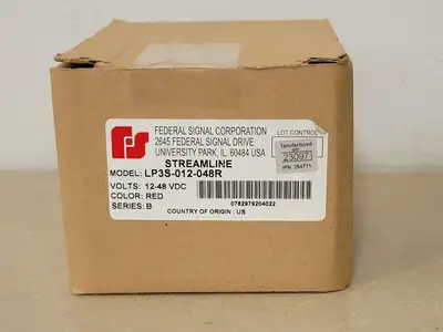 NEW FEDERAL SIGNAL CORPORATION LP3S-012-048R