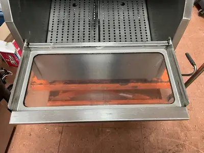 Used Carter Hoffmann Used Carter-Hoffmann CW2E 22 Gallon Bulk Gravity Feed Chip Warmer 120V Hot Food Warming, Holding, & Transport Cabinets Illinois US | Falcon Restaurant Supply #1376178