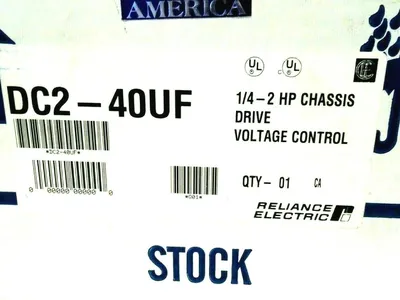 NEW RELIANCE ELECTRIC DC2-40UF DC2 MOTOR CONTROLLER DC240UF