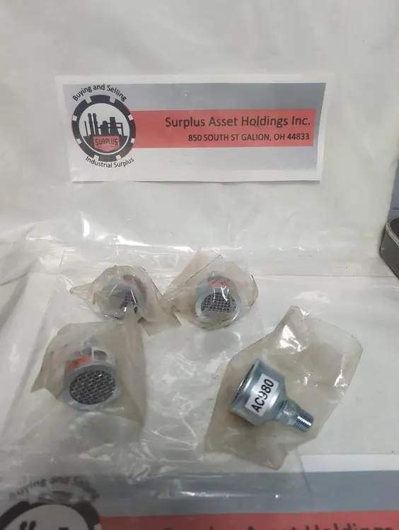 New | in-Stock GAST AC980 Muffler Equipment Ohio US | Surplus Asset Holdings #1403080