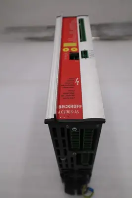 Beckhoff AX2003-AS S60301-520 Digital Compact Servo Drive Amplifier STK 3450-D