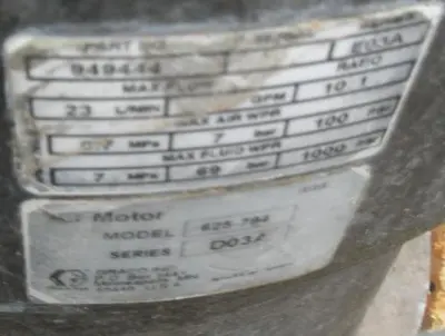 USED GRACO 625-794