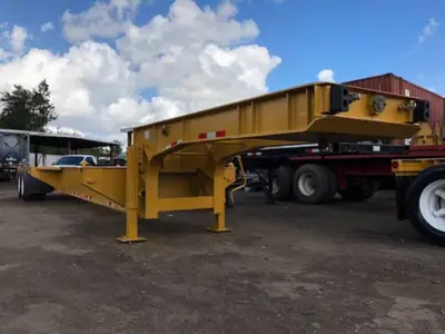 Used A PLUS ISO DROPDECK CHASSIS Chassis Florida US | USA Transequipment #1542507