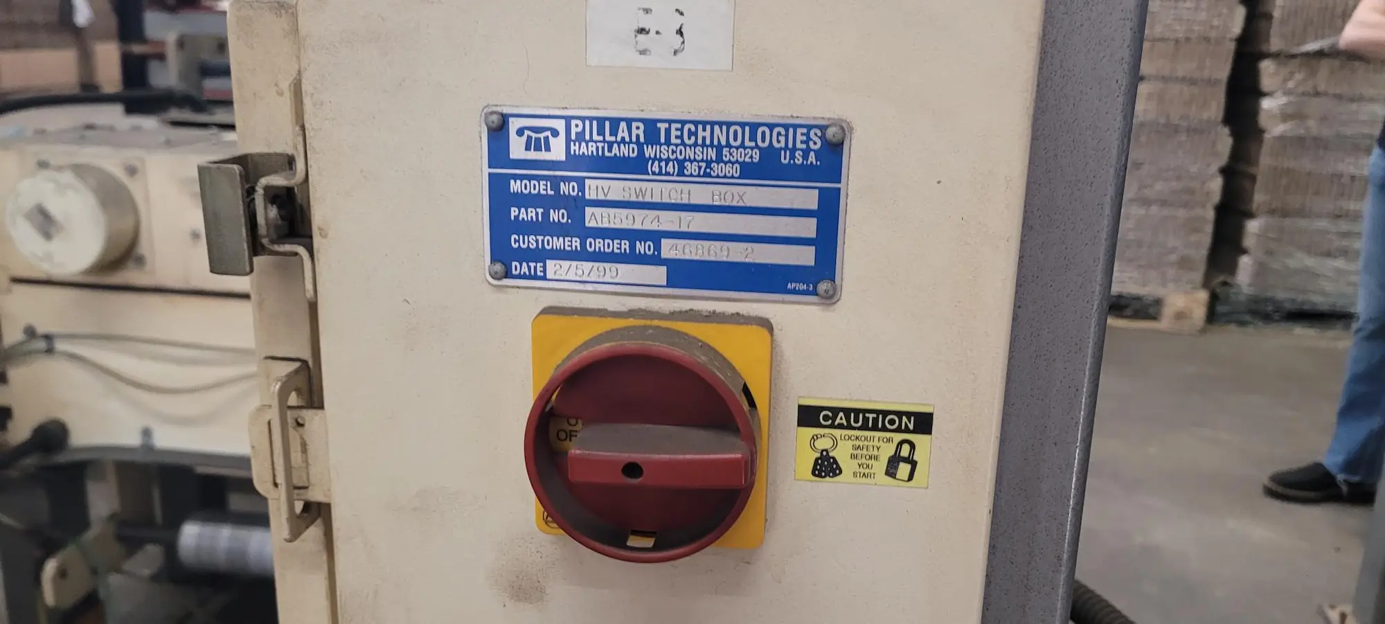 USED PILLAR PILLAR 74" P6000 7.5 KW
