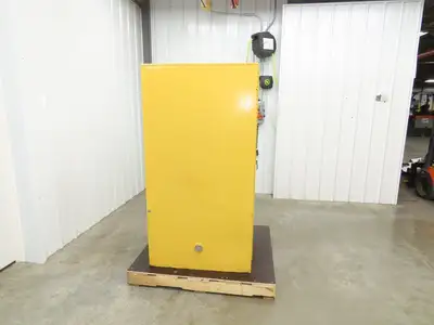 Securall Flammable Safety Cabinet 60 Gallon Yellow Flammable Liquid