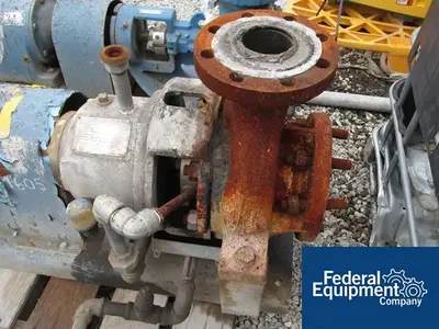 USED Dean Brothers 3" x 4" Brothers Centrifugal Pump, C/S, 5 HP