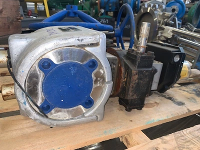 2" Jacketed Stainless Steel Ball Valve Manual Gear Operated