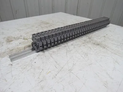 Entrelec 011630324 MB10/22S Fuse Holder Terminal Block Din Rail Mount  Lot of 32