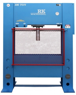 RK HYDRAULIC H-FRAME PRESS, MODEL HFP-100T