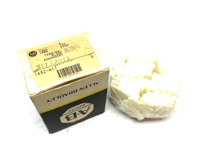 USED ALLEN-BRADLEY SER. A TERMINAL BLOCK END BARRIER, CE 600V