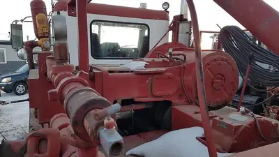 USED 1994 FREIGHTLINER FLD120SD CONVENTIONAL 4 AXLE OILFIELD PUMP/KILL TRUCK