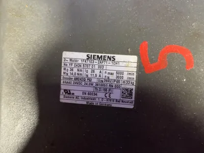 Used SIEMENS 1FK71032AF711CH1 Motors (misc) Ohio US | HGR 24 #1048061