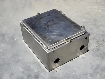 Wall Mount Stainless Steel Electrical Enclosure 20"x16"x8"