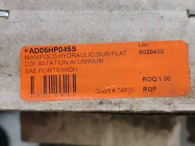 Hydraulic Sub-Plate AD05HP045S