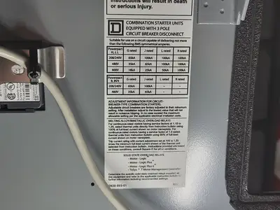 USED SQUARE D MODEL 6