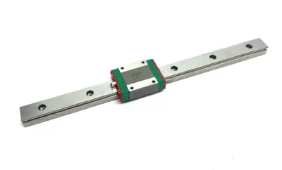 Used HIWIN LINEAR GUIDEWAY BLOCK AND RAIL, 1-BLOCK, 235MM RAIL Misc Industrial Equipment | Maverick Industrial Sales #1098774