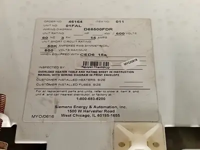 NEW SIEMENS TIASTAR