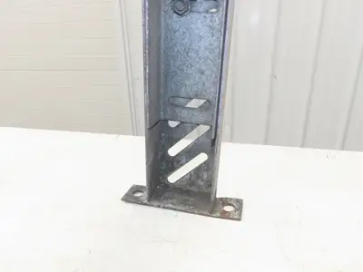 33-3/4"W Conveyor Leg Stationary Floor Support 30" to 43"H Galvanized