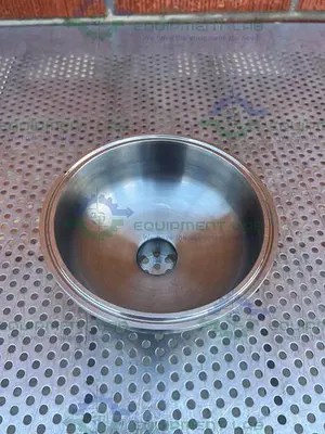 USED GLACIER TANKS B3115MP-G600-150 BOWL REDUCER 1 1/2" TO 6" SANITARY FITTINGS
