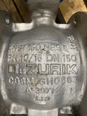 USED DEZURIK SIZE 6  STYLE VPB