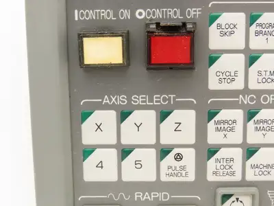 Okuma MPN7000M-S HMI Operator Interface Push Button Panel E0105-566-103-3