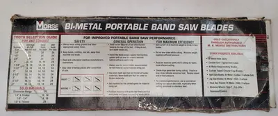 Used MORSE ZWEP4418W Saw Blades Kentucky US | Aucto #1315787