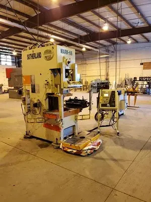 Used 2004 SUTHERLAND MARK-66 Gap Frame (OBS) Presses Pennsylvania US | Hildebrand Machinery Co. #1481716