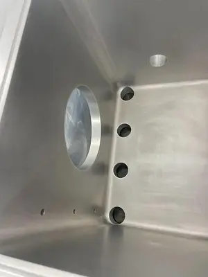 MVD3000 CHAMBER WITH RGA PORT