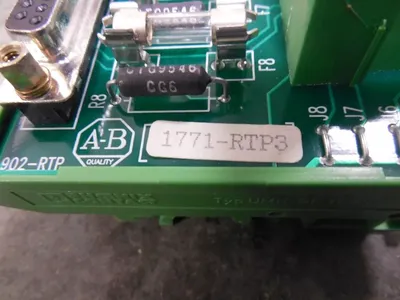 Allen Bradley 1771-RTP3 Remote Termination Panel Used