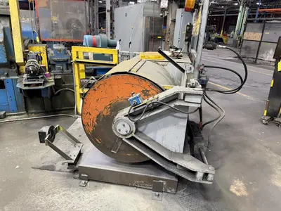 1" X .105 WEAN MOTORIZED SCRAP WINDER COILER. STOCK # 0436526