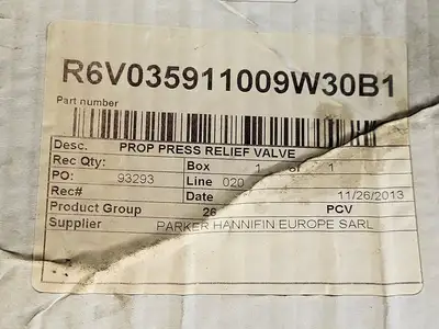 NEW PARKER R6V03-5911009W30B125